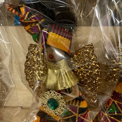 Afrocentric Blessed Angel Ornament