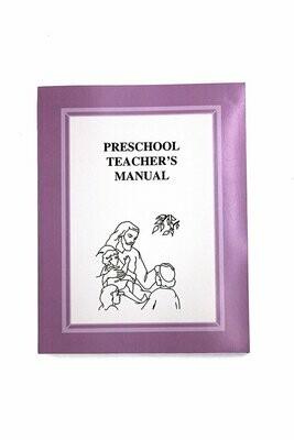 Preschool Teacher's Manual (for 4 year olds)