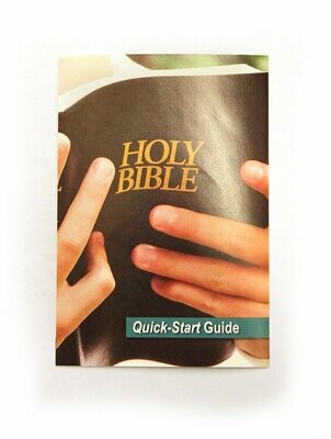 Quick Start Guide to the Bible
