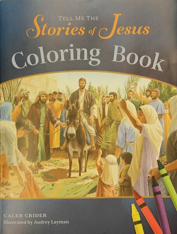 Tell Me the Stories of Jesus Coloring Book