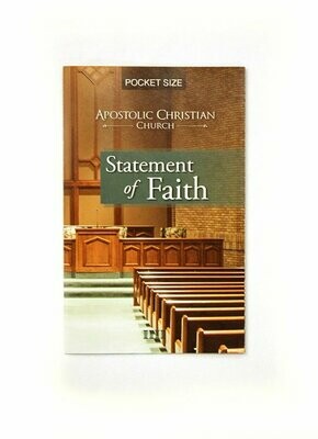 Statement of Faith, Pocket Size