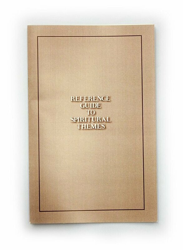 Reference Guide to Scriptural Themes