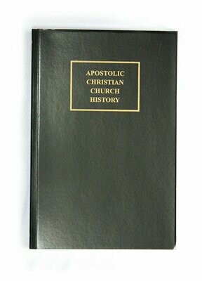 Apostolic Christian Church History Book