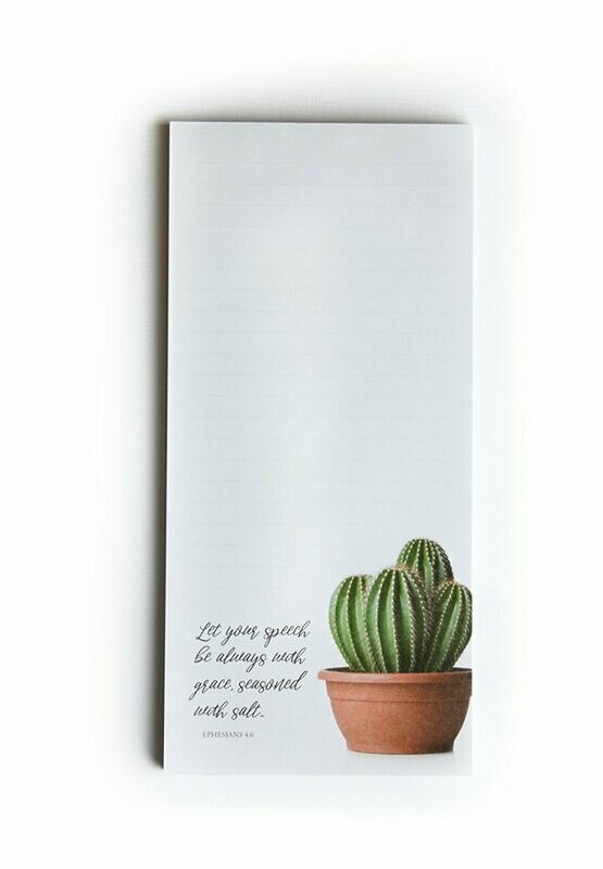 Memo Pads: Speech Seasoned with Salt
