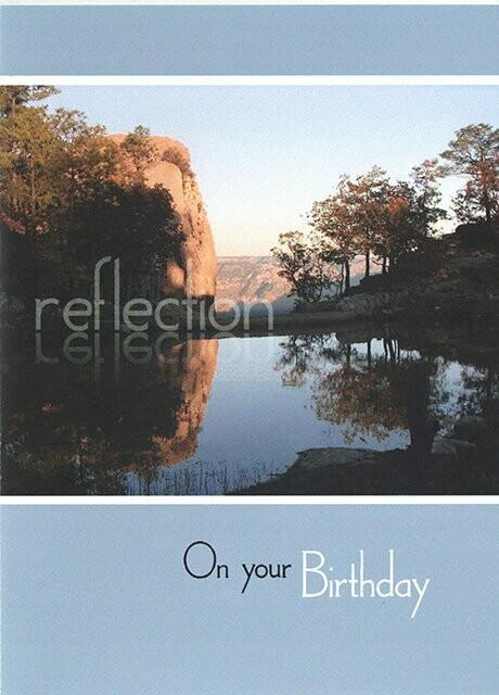 Card: Reflections (birthday)