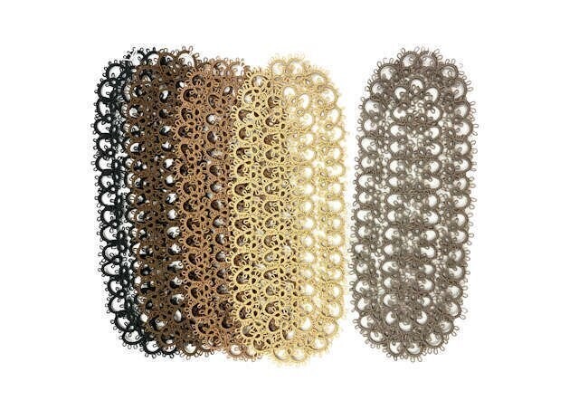 Tatted Head Covering Style 206