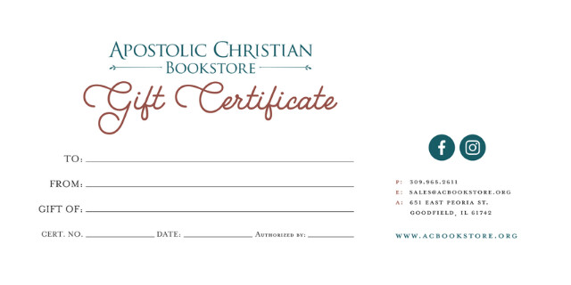 AC Bookstore gift card