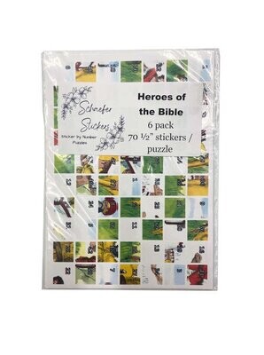 Heroes of the Bible Sticker Puzzles