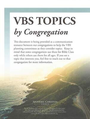 VBS Topics PDF Download