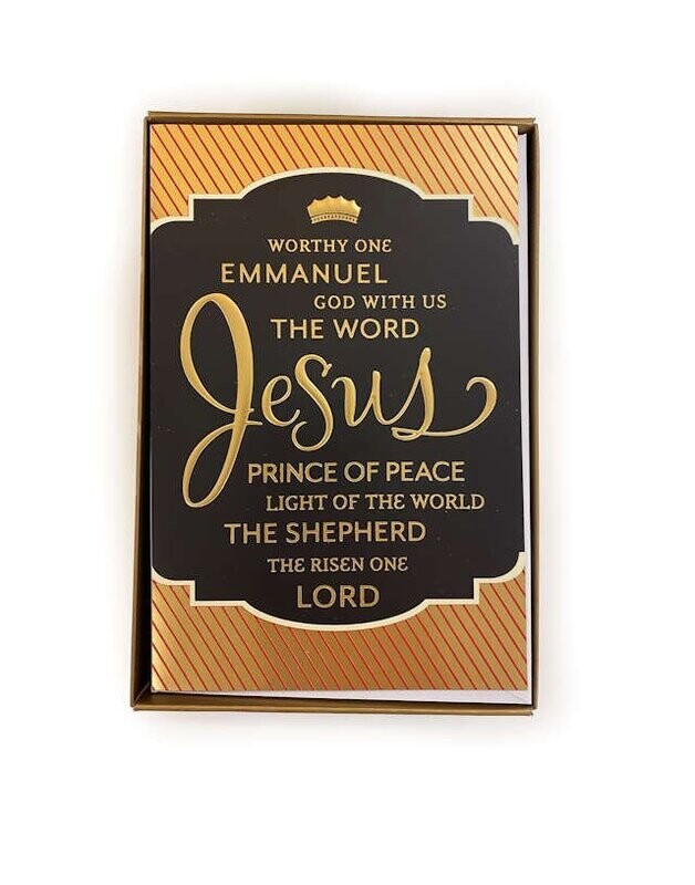 Names of Jesus Christmas Boxed Card Set (50)