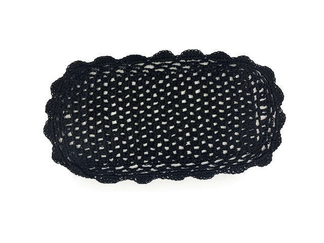 Solid Chain Crocheted Head Covering