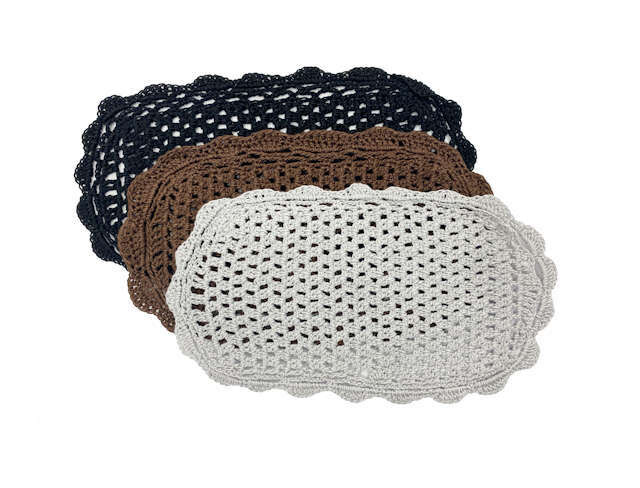 Solid Chain Crocheted Head Covering