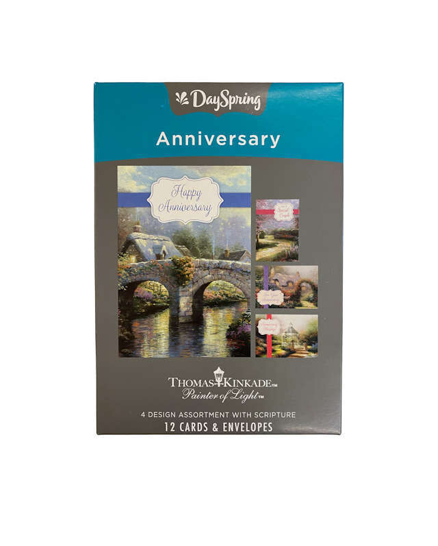 Thomas Kinkade Anniversary Cards Boxed Set