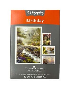 Thomas Kinkade Birthday Cards Boxed Set