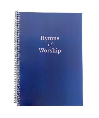 Hymns of Worship, large print, spiral bound