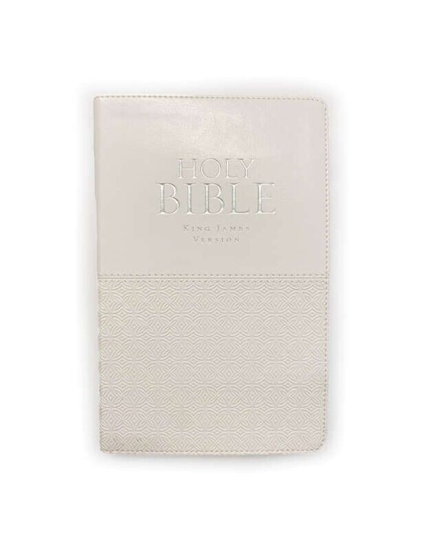 Deluxe White Gift Bible
