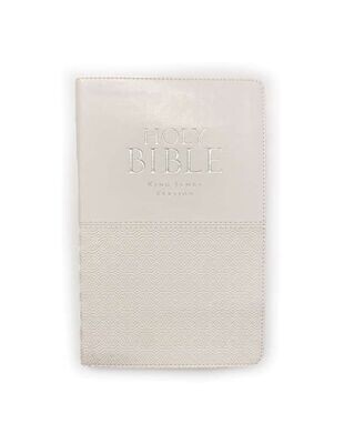 Deluxe White Gift Bible