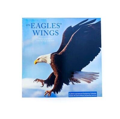 2024 On Eagles' Wings KJV Wall Calendar