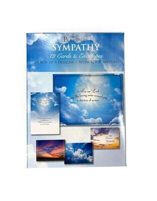 Boxed Cards - Sympathy - Clouds in the Sky
