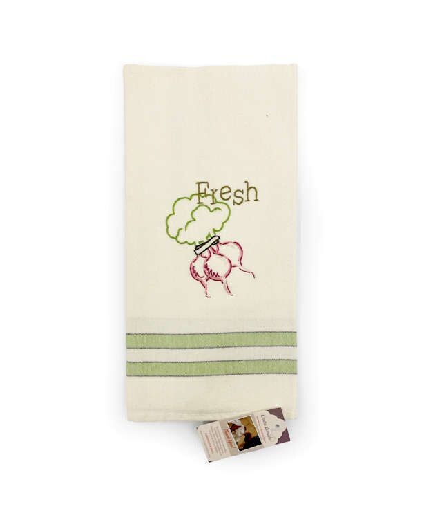 Fresh Radishes Dishtowel
