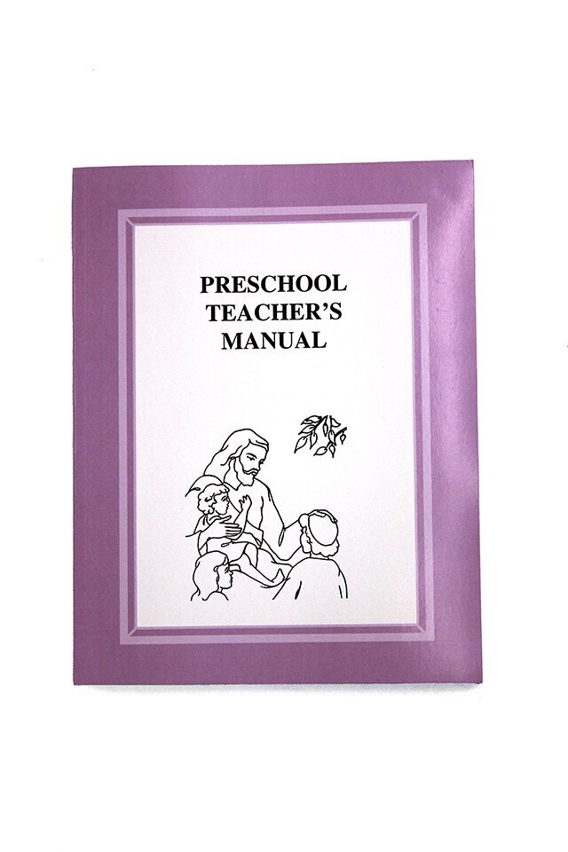 Preschool Teacher's Manual downloadable pdf