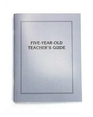 Five Year Old Teacher's Manual downloadable pdf