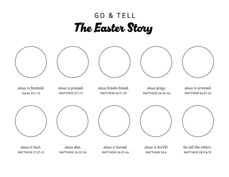 Go Tell the Easter Story downloadable pdf