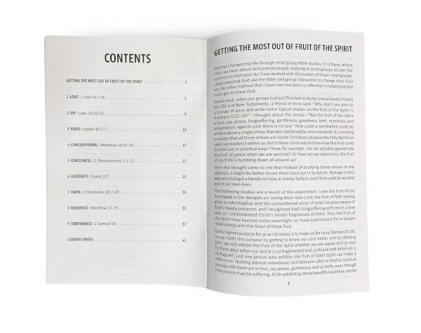 Fruit of the Spirit Bible Study