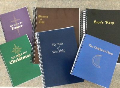 Spiral Hymnbooks