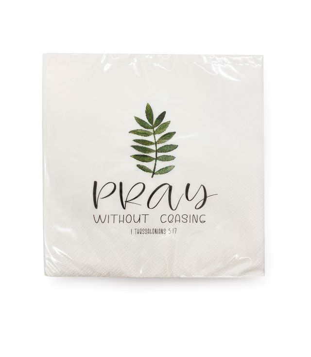 Pray Without Ceasing Napkin