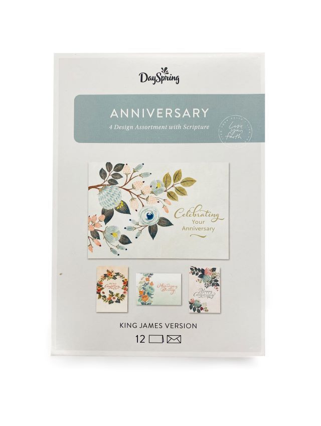 Boxed Cards: Anniversary Flowers