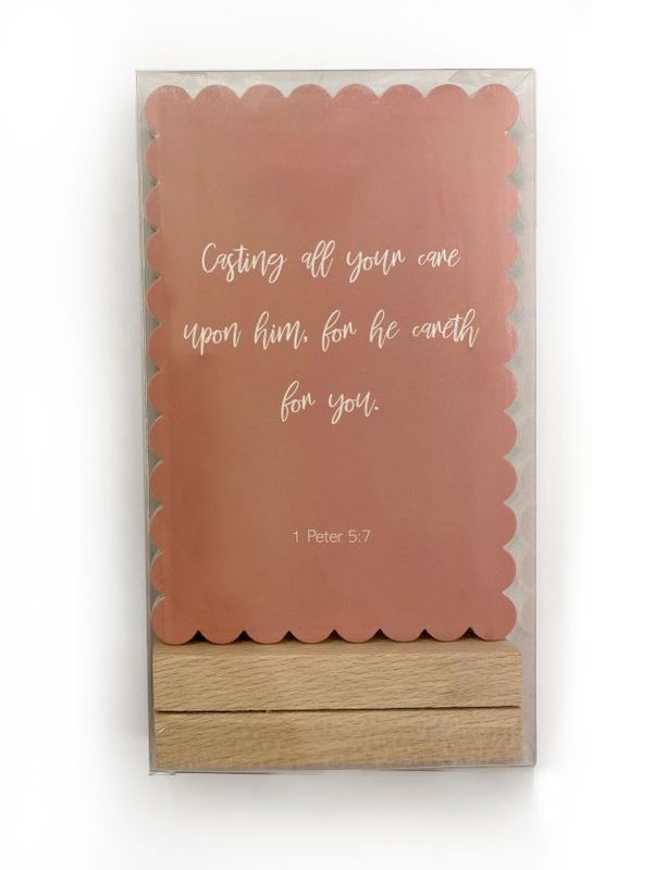 Daily Encouragement cards with stand