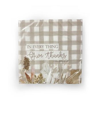 Give Thanks Napkin