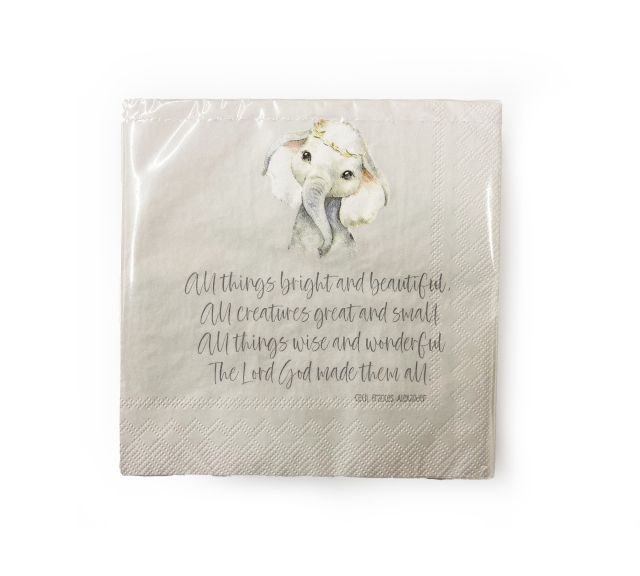 God Made Them All Napkin