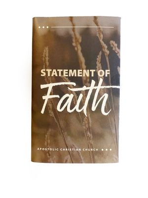 Statement of Faith, printed version