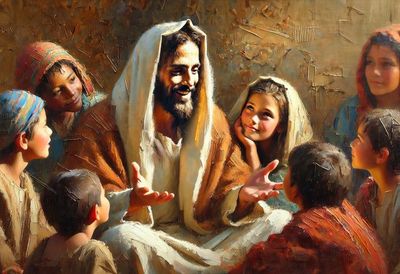 Jesus Loves the Little Children Poster Jesus Loves the Little Children Poster