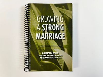 Growing a Strong Marriage book