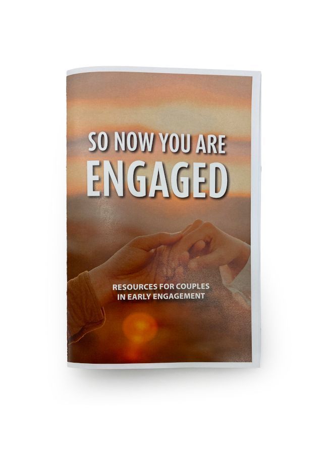 So Now You Are Engaged pamphlet