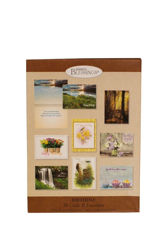 Birthday Best Boxed Card set (24)