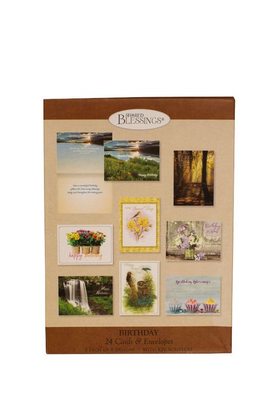 Birthday Best Boxed Card set (24)