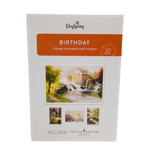 Birthday - Thomas Kinkade Boxed Card Set
