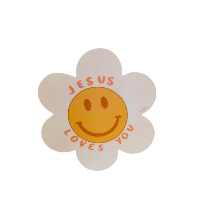 Jesus Loves You Decal Sticker