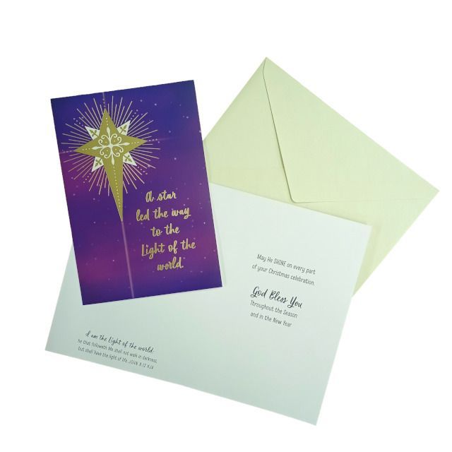 Star Light of the Word Boxed Christmas Cards