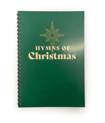 Hymns of Christmas - 2025 edition, Spiral Bound with chording