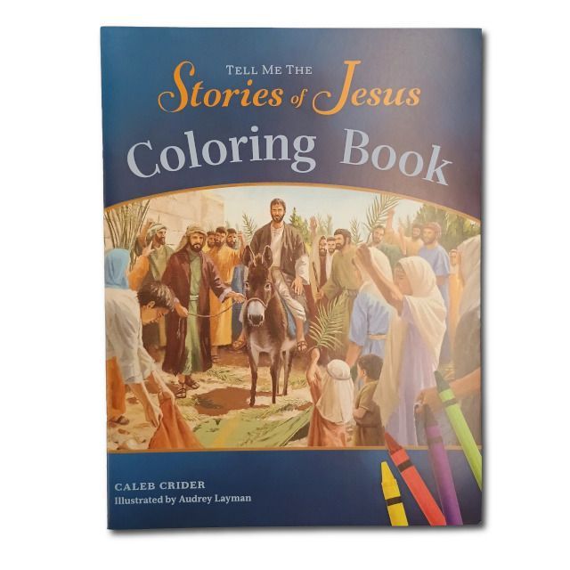Tell Me the Stories of Jesus Coloring Book