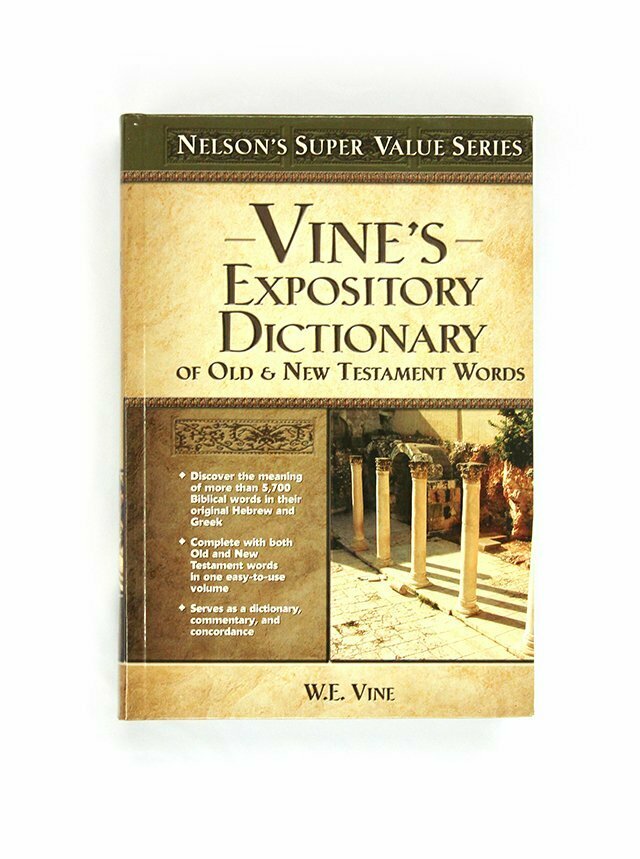 Vine's Expository Dictionary