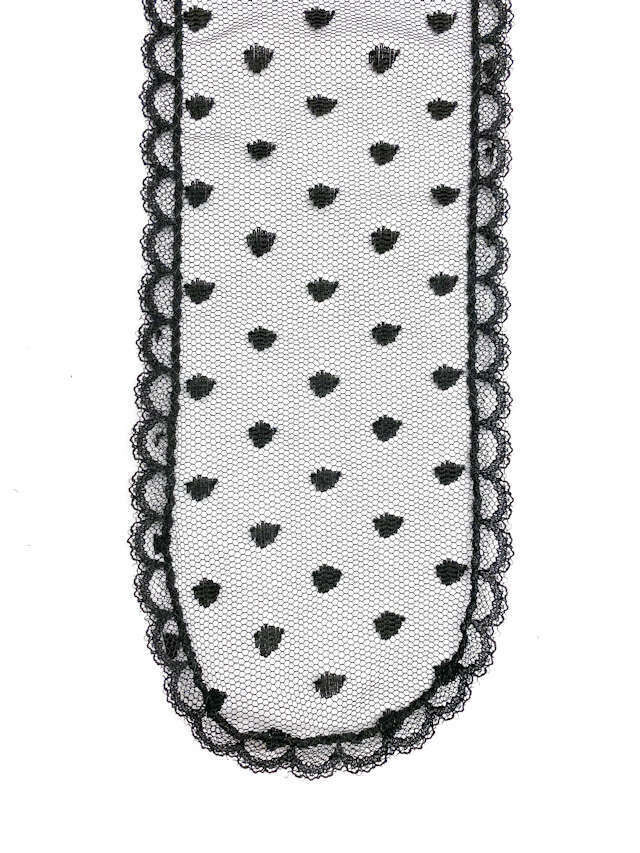 Large Dots Straight Veil