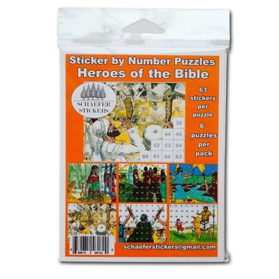 Heroes of the Bible Sticker Puzzles