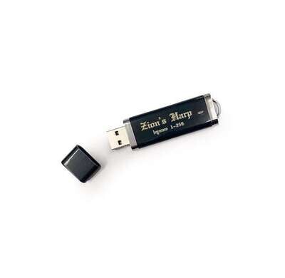 MP3 Flash Drive of the Zion's Harp MP3 Flash Drive of the Zion's Harp