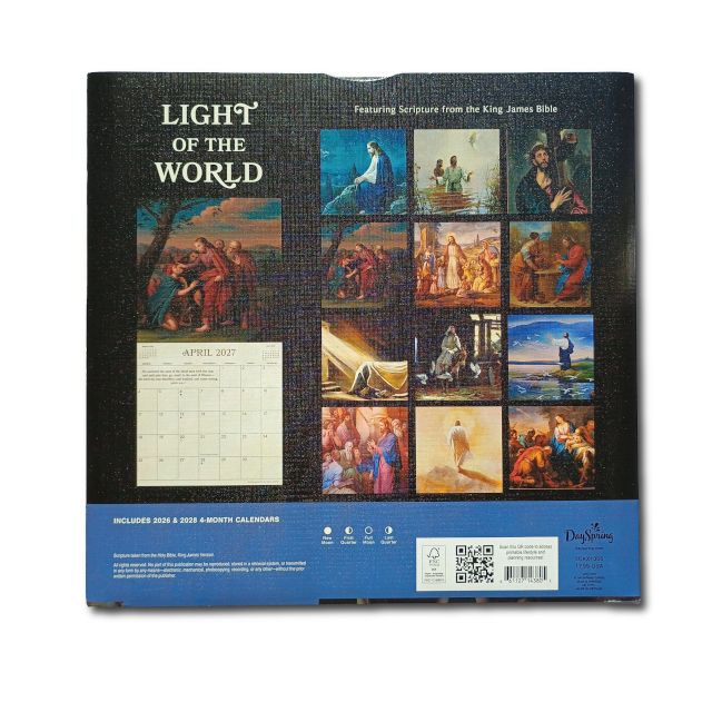2027 Light of the World Wall Calendar